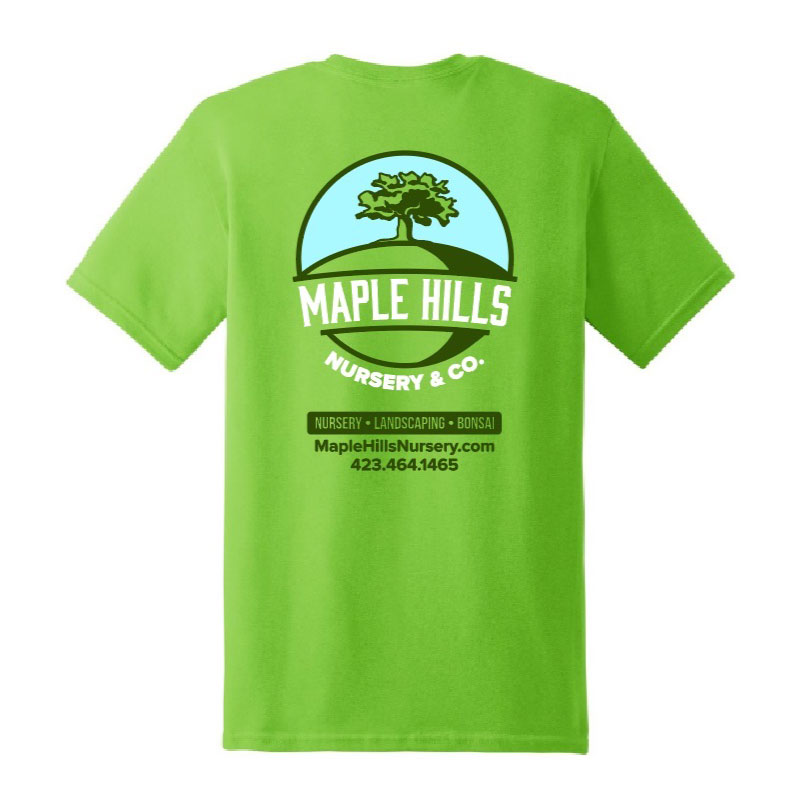 Mock of Maple hills shirt design