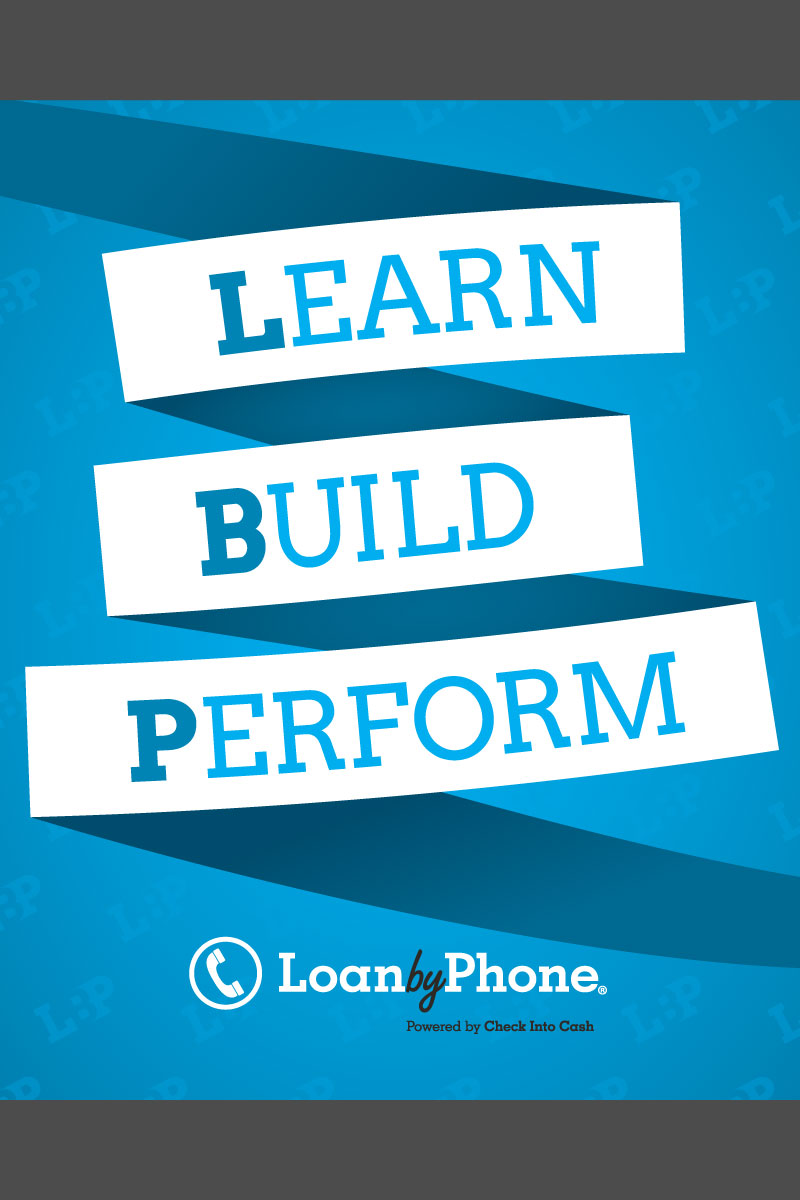 Loan by Phone quote poster
